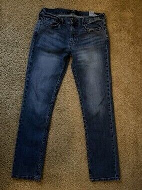 Hollister Women Jeans 31x32 Slim Straight